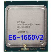 CPU 컴퓨터씨피유인텔 제온 프로세서 E5 1650V2 E5-1650 V2 e5 CPU LGA 2011 서버 데스크탑, One Color_One Size, 한개옵션0, 상세 설명 참조0