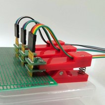 2.54 2.0 1.5 1.27 1.25 100mil 50mil 3P 4P 5P 6P 7P 8P 9P 10P PCB 클립 클램프 고정 장치 프로브 포고 핀 다운로드 프로그램 번, 1.27mm(Double row), 9 마력