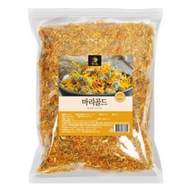 순수 프리미엄 100% 이집트 산 메리골드 꽃잎 차 건조 원물 건재 말린것 차 재료 먹는 법 방법 말린거 잎 황금 노란 마리 매리 골드 골두 꽃 Marigold cha tea, 1개, 300g, 1개