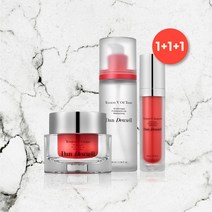 [1+1+1] 단듀셀 텐션브이 오일 저자극 영양 토너 크림 앰플 세트, 토너+크림+앰플