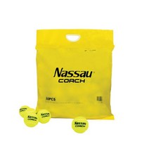 낫소 테니스공 코치 50개입 1세트 테니스볼 레슨용 연습볼 트레이닝볼 T-507 NASSAU COACH 50EA 1SET