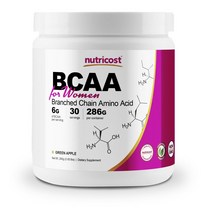 뉴트리코스트 BCAA 포 우먼 그린 애플, 286g, 1개