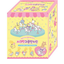 산리오 시크릿 귀욤템 키링 24p 세트, 랜덤 발송, 24개