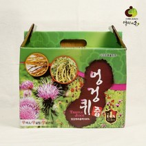 국내산 엉겅퀴즙 엉겅퀴추출물100% 실리마린 엉겅퀴효능 엉겅퀴차 엉겅퀴뿌리 엉건퀴꽃 가시엉겅퀴 엉겅퀴진액 100ml x 60포, 1box, 100mlx60포