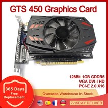 그래픽카드 gts 450 1gb gddr5 128bit pci-e 2.0 x16 vga dvi-i nvidia geforce gts 450 1g 128 비트용 hd, 없음