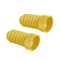 안전화 프론트 포크 오토바이 더스트 커버 각반 부츠 쇼크 업소버 혼다 디오용, 05 Yellow