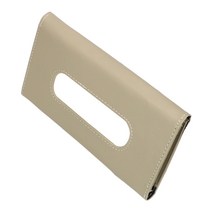 운전석팔걸이 차량용팔걸이 자동차 쿠션 커버 Universal pu leather 호환, 베이지, 1개