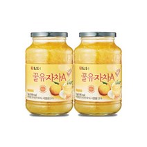 담터 꿀유자차A 1kgx2개+전용포장, 1kg x 2개