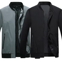 스토리원 남성 베이직 집업 점퍼 자켓 블루종 JG-JK048