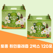 흰민들레즙 차 액기스 즙 하얀민들레 민들래 진액 원액 농축액 2박스