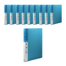 인터탑 플랜 인덱스 클리어파일 A4 20매 40매 10개팩 당일, 1팩, 인덱스 클리어 20p 하늘(10개)