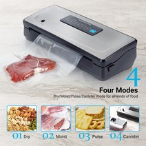 가정용로스터기 INKBIRD INKVS02 진공 실러 포장 기계 식품 저장 가정용 Sous Vide 가방 롤, 03 UK PLUG(220VV)