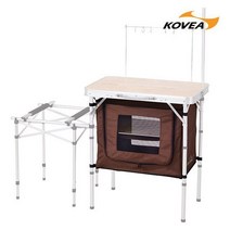 코베아 2웨이 키친 테이블 캐비닛 M KECT9FZ-01, 없음