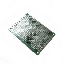 아두이노 PCB기판 5x7 만능기판 회로판 납땜 단면 1P, 아두이노 PCB기판 5x7 만능기판 단면 1P