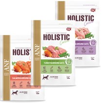ANF 독 홀리스틱 3종류 칠면조 연어 치킨&귀리 2.4kg 7.2kg 소용량 대용량 사료, ANF 독 칠면조&귀리 7.2kg