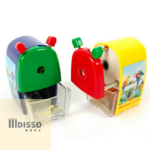 미술용 연필깍이 색연필깍이 수동 파버카스텔 앵무새 소 하이샤파