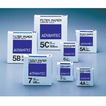 일본/ADVANTEC 정량여과지 No.5A/지름 90mm 1팩 100개입, 1개