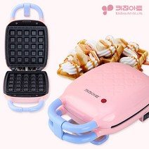 [키친아트] 와플 메이커 가정용 와플팬 샌드위치 크로플 붕어빵 토스트 간식 제조기 1구, 모델명 : KP-980