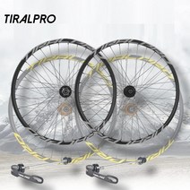 TRIRALPO 자전거 휠 휠셋 26인치 144 8 9 10 11 디스크브레이크 알루미늄 준진공 튜닝 산악 로드자전거, DTYPE, 1개