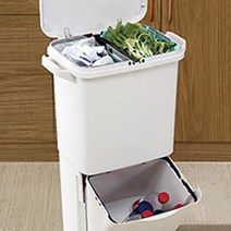 가정용 분리수거카트 바퀴달린쓰레기통 분리수거함