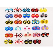 실리콘 아날로그 미끄럼 방지 엄지 그립 스틱 캡 커버 조이스틱 캡 닌텐도 스위치 NS 조이콘 컨트롤러용 귀여운 고양이 발톱 (색상 7), Color 10