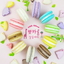달콤한 수제마카롱 뽀카롱 달곰세트 10구 수능선물 답례품, 1팩