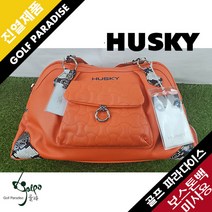 허스키 HKG-9262 여성용 진열품 미사용 골프 보스톤백, HUSKY오렌지여성용보스톤백