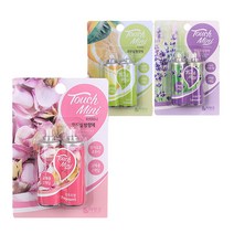 리빙굿 터치미니 화장실 방향제 리필 향기로운 포푸리, 13ml, 3개, 포푸리향