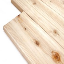 아이베란다 편백나무 원목 목재재단 선반 방부목 목재 나무, 통원목 18x120x800mm