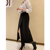 뎁 스트링 레이스업 트입 랩 스커트