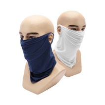 국산 쿨링 멀티스카프 자외선 차단 무봉제 흘러내림방지 귀걸이 목토시, 상품선택, 블랙(스트라이프)