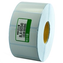 아트지 50X25mm 지관40mm 아트 롤 라벨용지 BLA-502540
