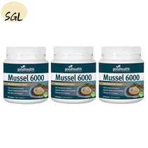 굿헬스 초록입홍합 Mussel 6000 300캡슐 3개 세트, 굿헬스 초록입홍합 6000 300캡슐, 300정
