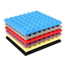 방음재 흡음재 접착식 난연, 50cm×50cm×5cm 10개, 검정