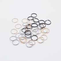 이중 오링 o링 키링만들기 연결고리, [100g] 약280개, 골드, 15mm