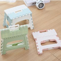 성인발디딤대 싱크대키높이발판 다리올리는의자 책상발판대, 접이식의자_블루