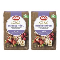 란트만넨 악사 골드 뮤즐리 베리, 725g, 2개