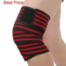 스쿼트 발판 보조기구 허벅지운동 20Pcs Wrapping Bandage Knee Protection Leg Pressure Squat Weight Lif, 01 Red single