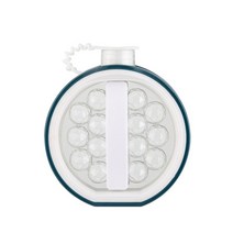 업소용 가정용 캠핑용 수냉식 제빙기ice ball cube maker 2-in-1 음료, 파란색