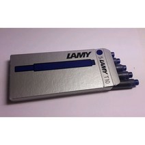 LAMY 라미 펜촉 만년필 펜촉, 카트리지 군청(5개입)