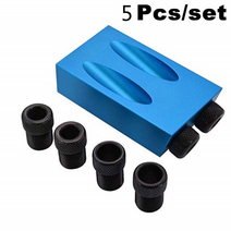 도웰링지그 도웰 지그 로케이터 드릴가이드pocket hole screw jig 90, 5개