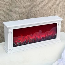 똑소녀 불멍 LED 무드등 인테리어 조명, H형(화이트)