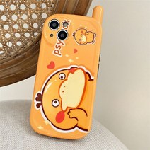 아이폰안테나케이스 레트로 클래식 안테나 전화 pokemon pikachu psyduck phone case for iphone 11 12 13 pro max x xs xr 커버