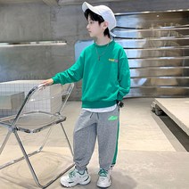 베비포 남아용 스마일 트레이닝 상하복 세트 MQ3