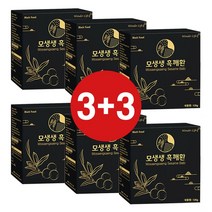 [추석 특가] 모생생 흑깨환 부모님 선물 블랙푸드 곡물 건강 간식 어르신 할머니 수험생 어른 노인 아침 영양 고급 과자, 모생생 흑깨환 3+3( 라방주문시 선물박스&쇼핑백증정)