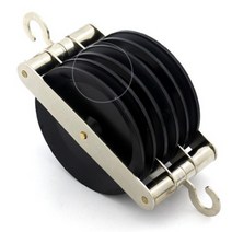 실험도르래 플라스틱도르래 3겹 교구 수업용 어린이 교육 학습 과학, 단일옵션