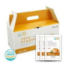 [지성식품] 무안 호박즙 100ml 50팩 HACCP 황토 건강즙 저온착즙 건강미인 순수, 상세 설명 참조, 상세 설명 참조