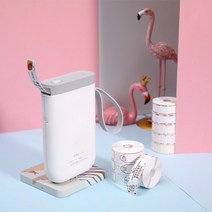 라벨프린터 매직기기 이름스티커 스위치 스티커지 수동 기두드리는 레이블 인쇄기 신발상자 작은사이즈 가격 감열 센스 오토, T10-E30-화이트색 12x40160장, C01-공식모델