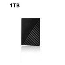 휴대용 외장 하드 드라이브 1TB 2TB 4TB 16TB c타입 USB 2023 고속 8TB 노트북 용 저장 디스크 3.1 년 신제품, 1TB black
