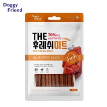 순살 강아지 살안찌는 간식 오리 져키 2개 애완견훈련용간식 강냥이육포 노령견칭찬간식 강쥐큐브간식 저키